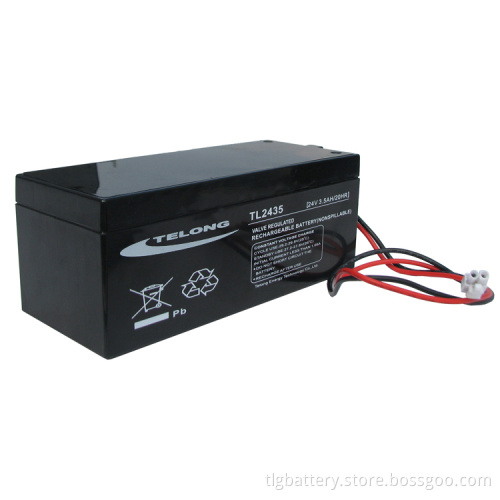 24V3.5ah Sealed Lead Acid Battery Electronic Gate Battery